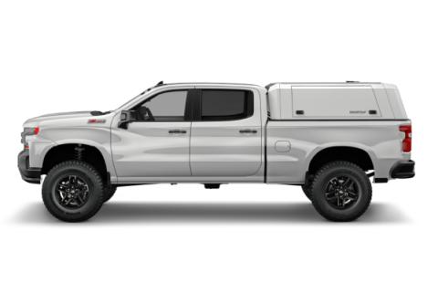 Silverado/Sierra Truck Bed Cap SmartCapEVOc Commercial OEM White For 19-26 Chevrolet Silverado/Sierra 1500 6.5 Foot Standard Bed SmartCap