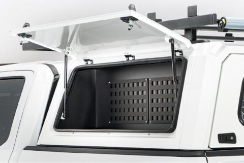 Ranger Truck Bed Cap SmartCapEVOc Commercial OEM White For 19-23 Ford Ranger 6 Foot Standard Bed SmartCap