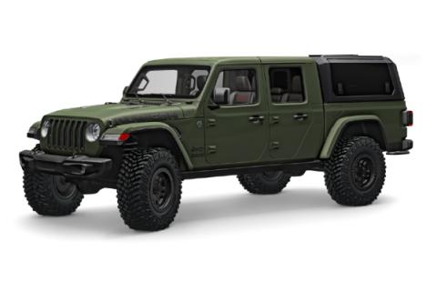 Gladiator Truck Bed Cap SmartCapEVO Sport Matte Black 20-26 Jeep Gladiator 5 Foot Short Bed SmartCap