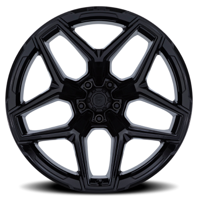 Aluminum Wheels 20X9 Flux 6 FC854BX 6 On 139.7 Gloss Black 106.1 Bore 20 Offset Fuel Off Road Wheels