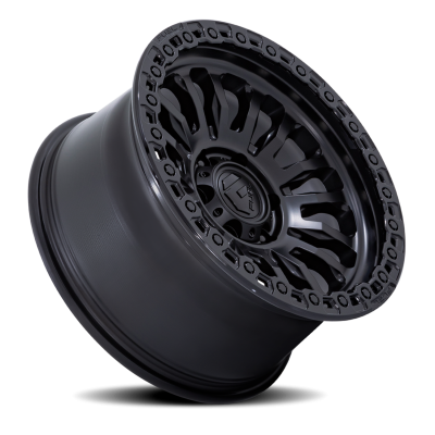 Aluminum Wheels 20X10 Rincon SBL FC857MB 5 On 139.7 Matte Black/Gloss Black Lip 78.1 Bore -18 Offset Fuel Off Road Wheels