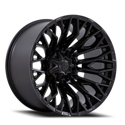 Aluminum Wheels 22X10 Strike FC865 MX 8 On 180 Blackout 124.2 Bore -18 Offset Fuel Off Road Wheels