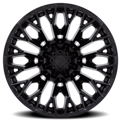 Aluminum Wheels 22X10 Strike FC865 MX 8 On 180 Blackout 124.2 Bore -18 Offset Fuel Off Road Wheels