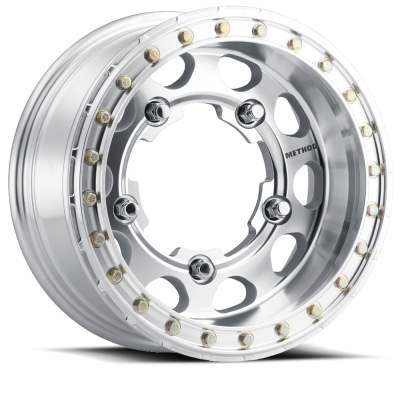 Aluminum Wheels 15x7 Buggy Beadlock MR103 Bolt Pattern 5 On 205 Offset -45 Lip Size 3.27 Raw Machined Method