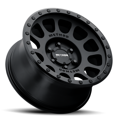 Aluminum Wheels 18x9 NV HD MR305 Bolt Pattern 8 On 180 Offset 18 Lip Size 1.38 Matte Black MB Method