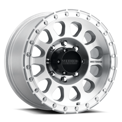 Aluminum Wheels 17x9 MR315 Bolt Pattern 8 On 170 Offset -12 Lip Size 1.65 Machined SL Clear Coat Method