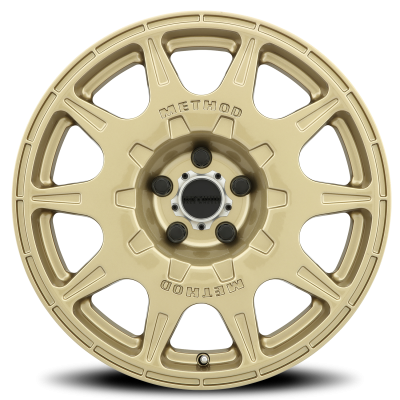 Aluminum Wheels 17x8 Rally MR502 Bolt Pattern 5 On 100 Offset 38 Gold GD Method
