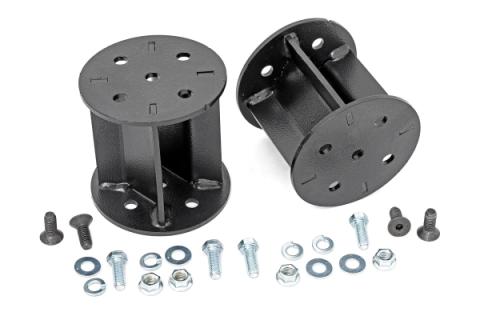 Air Spring Kit w/compressor Wireless Controller 0-7.5 Inch Lift Silverado/Sierra 2500HD/3500HD (11-19) Rough Country