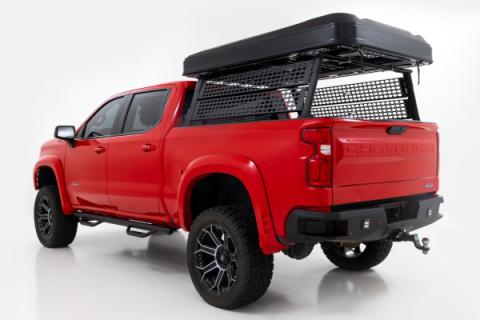 Bed Rack Molle Panel Chevy Silverado 1500 2WD/4WD (2019-2026) Rough Country