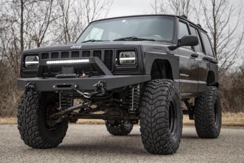 Jeep Lower Door Armor 97-01 Cherokee XJ Rough Country