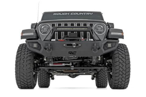 High Steer Kit w/ N3 Steering Stabilizer Jeep Gladiator JT/Wrangler JL (18-26) Rough Country