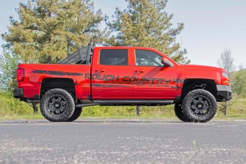 Chevy Heavy-Duty Rear LED Bumper 07-18 Silverado 1500 Rough Country