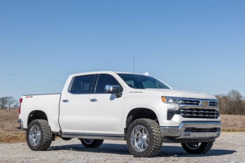3.5 Inch Lift Kit Red Chevy Silverado 1500 2WD/4WD (2025-2026) Rough Country