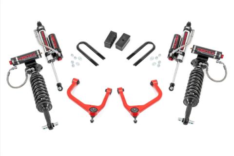 3.5 Inch Lift Kit Vertex Red GMC Sierra 1500 2WD/4WD (2025-2026) Rough Country
