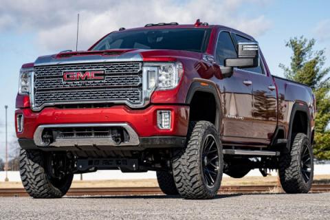 5 Inch Lift Kit NTD M1 w/ Overloads Silverado/Sierra 2500HD/3500HD (20-26) Rough Country