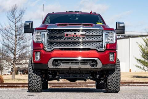 5 Inch Lift Kit NTD Vertex Shocks w/ Overloads Silverado/Sierra 2500HD/3500HD (20-26) Rough Country