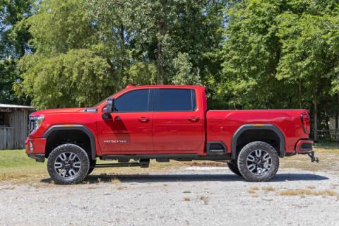 7 Inch Lift Kit Torsion Drop M1 w/ Overloads Silverado/Sierra 2500HD/3500HD (20-26) Rough Country