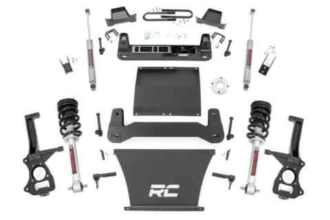 6 Inch Lift Kit N3 Struts Chevy Silverado 1500 2WD (2025-2026) Rough Country