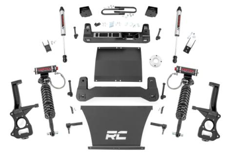 6 Inch Lift Kit Mono Leaf Rear Vertex/V2 Chevy Silverado 1500 2WD (25-26) Rough Country