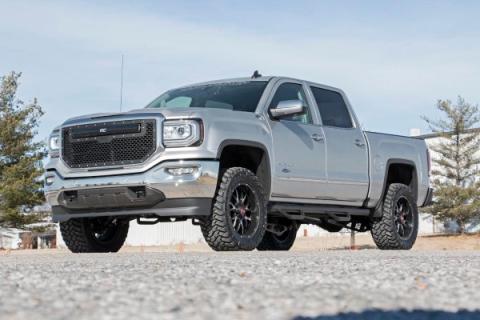 3.5 Inch Suspension Lift Knuckle Kit 14-18 Silverado/Sierra 1500 4WD Aluminum &amp; Stamped Steel Rough Country
