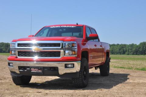 2.5 Inch Leveling Lift Kit 16-18 Silverado/Sierra 1500 Stamped Steel Rough Country