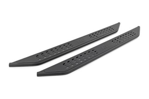OV2 Running Boards Side Step Bars Crew Cab Toyota Tundra 2WD/4WD (22-26) Rough Country