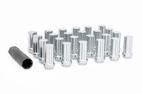 M14 x 2.0 Lug Nut Set of 32 Chrome Rough Country