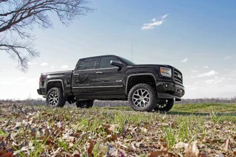 5 Inch GMC Suspension Lift Kit 14-18 Sierra 1500 Denal 4WD w/MagneRide Cast Steel Rough Country
