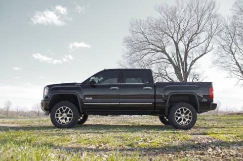 5 Inch GMC Suspension Lift Kit 14-18 Sierra 1500 Denal 4WD w/MagneRide Cast Steel Rough Country