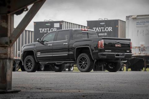 3.5 Inch Lift Kit Forged UCA M1 Strut - Red Silverado/Sierra 1500 (14-16) Rough Country