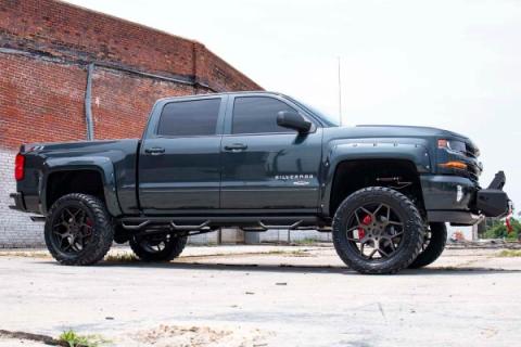 7.5 Inch Suspension Lift Kit Vertex Coilovers &amp; Vertex Adjustable Shocks 07-13 Silverado/Sierra 1500