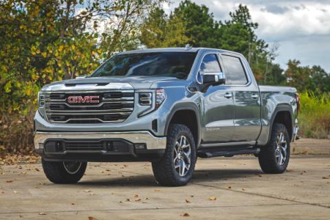 3.5 Inch Lift Kit Mono Leaf Rear Red GMC Sierra 1500 2WD/4WD (2025-2026) Rough Country
