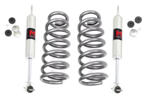 2 Inch Leveling Kit M1 Shocks Ram 1500 2WD (2009-2018 &amp; Classic) Rough Country