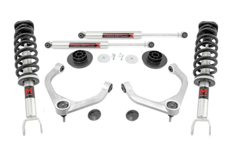 3 Inch Lift Kit M1 Struts/M1 Ram 1500 4WD (2012-2018 &amp; Classic) Rough Country