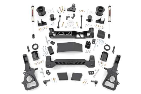 6 Inch RAM Suspension Lift Kit w/V2 Shocks 19-23 RAM 1500 4WD Rough Country