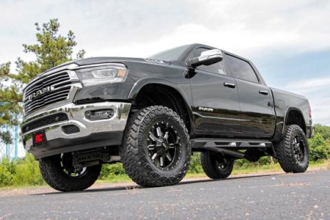 6 Inch RAM Suspension Lift Kit 19-20 RAM 1500 4WD 22XL Factory Wheel Models Rough Country