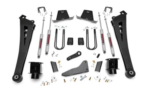 5 Inch Lift Kit Non-Dually Ram 3500 4WD (2013-2015) Rough Country