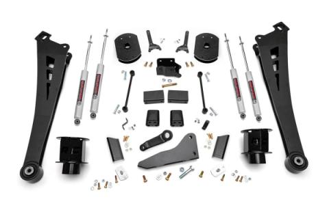 5 Inch Lift Kit RR Air Bags Ram 2500 4WD (2014-2018) Rough Country