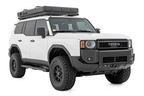 BA2 Running Boards Side Step Bars Toyota Land Cruiser 4WD (2024-2026) Rough Country