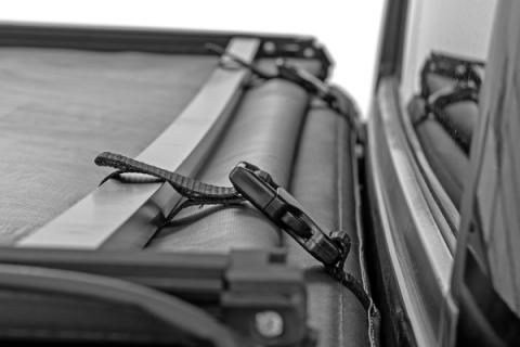 Soft Tri-Fold Bed Cover With &amp; W/O OE Rails 6 Foot 7 Inch Bed Toyota Tundra (22-26) Rough Country