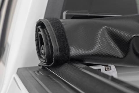 Soft Roll Up Bed Cover 5 Foot Bed Chevy/GMC Canyon/Colorado 2WD/4WD (15-26) Rough Country