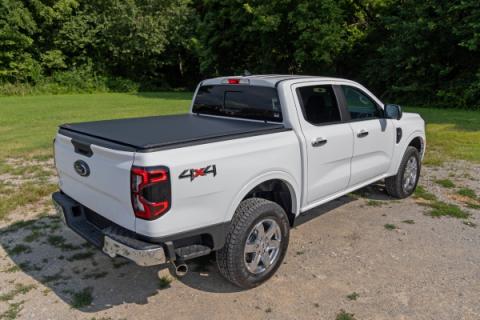 Soft Roll Up Bed Cover 5 Foot Bed Ford Ranger 2WD/4WD (2024-2026) Rough Country