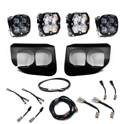 Squadron 2.0 Pro/Squadron Sae Dual Fog Pocket Light Kit Ford 2020-22 F-250/350 Super Duty Clear Upfitter Baja Designs
