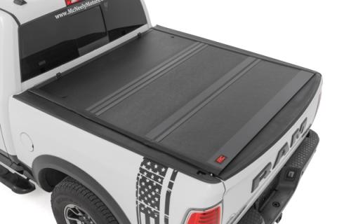 Hard Low Profile Bed Cover 5 Foot 7 Inch Bed No Rambox Ram 1500 2WD/4WD (2009-2018 &amp; Classic) Rough Country