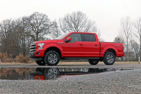 2.0 Inch Ford Front Leveling Strut Kit 14-21 F-150 4WD Rough Country