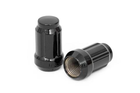 1/2x20 Lug Nut Set of 24 Black Rough Country