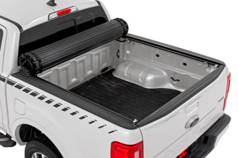 Hard Roll Up Bed Cover 5 Foot Bed Ford Ranger 2WD/4WD (2019-2023) Rough Country