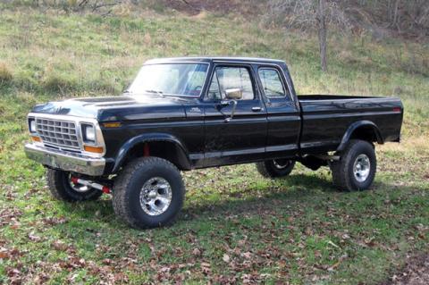 4 Inch Lift Kit Rear Springs Ford F-250 4WD (1977-1979) Rough Country