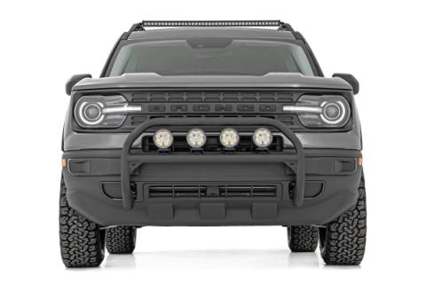Nudge Bar 4 Inch Round Led (x4) 21-Up Ford Bronco Sport 4WD Rough Country