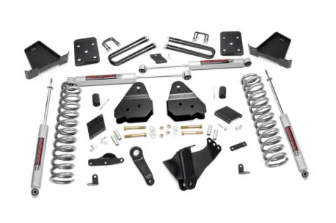 4.5 Inch Lift Kit No OVLD Ford F-250 Super Duty 4WD (2015-2016) Rough Country